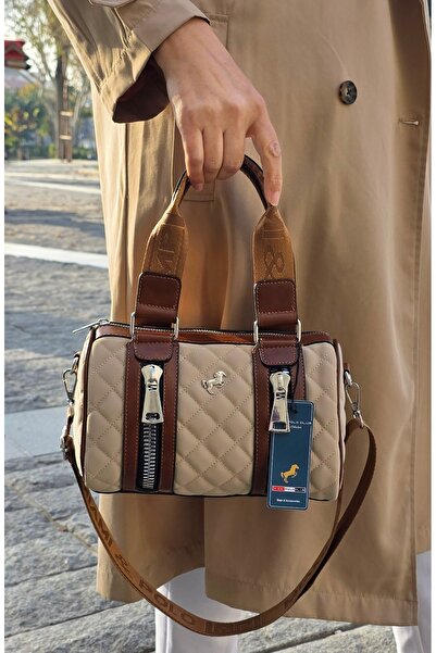 çantamgelsin Miami Polo Women's Cylinder Model Hand and Shoulder Bag