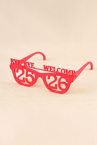 The Red Kids New Year Party Glasses 2026 - Fun New Year Accessory