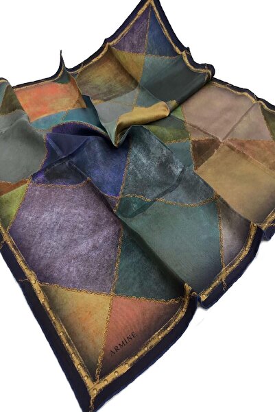 Armine Pure Sura Silk Scarf (S) (Nostalgia Sura) 8117D 33