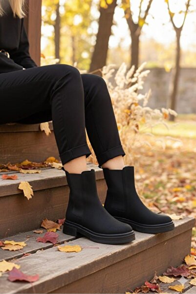 fort 2560 Ventes Άνετες γυναικείες μπότες με ζεστή επένδυση με ελαστική αντιολισθητική σόλα στις δύο πλευρές