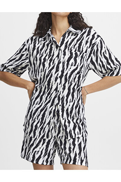 b.young Shirt, Black and white