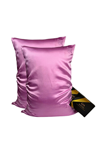 MATASIA Set of 2 Mulberry Silk Pillowcases 22 Momme – Lavender, 50×70 cm | MATASIA®