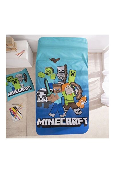 OEM Minecraft Block World Bed Linen Set 140x200, 100% Cotton, Multicolor, 1 Pillowcase 65x65