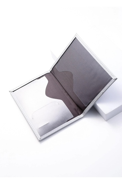 Valkry - Protective Passport and Card Cover, Silver