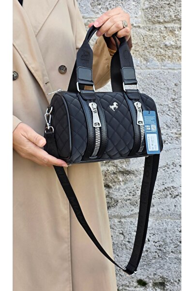 çantamgelsin Miami Polo Women's Cylinder Model Hand and Shoulder Bag