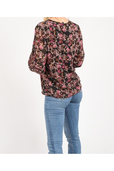 Vero Moda Camasa, Negru floral