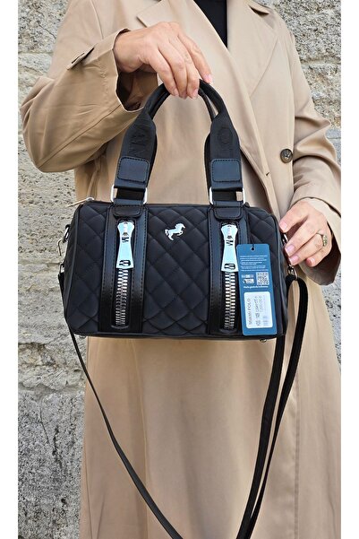 çantamgelsin Miami Polo Women's Cylinder Model Hand and Shoulder Bag