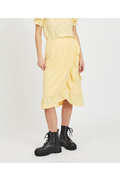 VILA Skirt, Yellow
