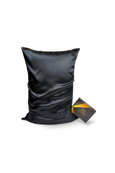 MATASIA Sleep Essential – Silk Set 22 Momme, Black | MATASIA®