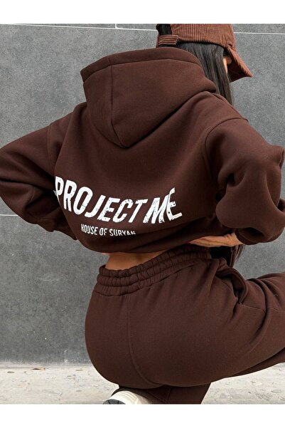 ALVOR Wide Leg Three Thread Sh Fleece-Lined O Oversized Set