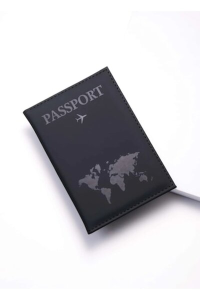 Valkry Passport and Card Protective Cover - Black