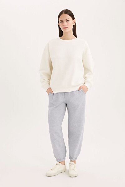 DeFacto Jogger Slim Fit Fold-Up Pocket Sweatpants