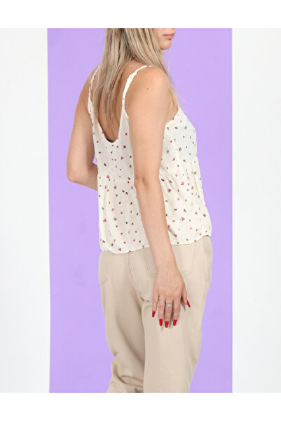 AMERICAN EAGLE Tank top, Ecru