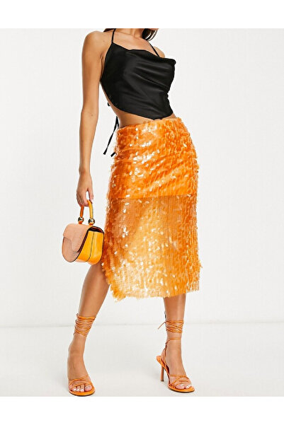 Something New Skirt, Orange