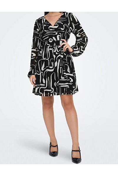 ONLY Short dress, White/Black