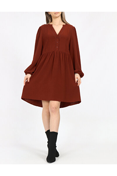 Vero Moda Short dress, Brick