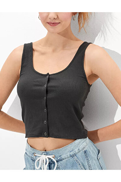 AMERICAN EAGLE Top, Black