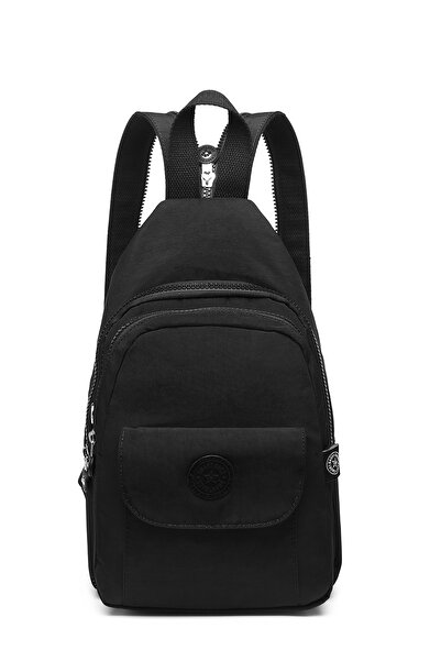 Hüvendo Smart Waterproof Multi-Pocket Small Size Daily Women's Backpack Black