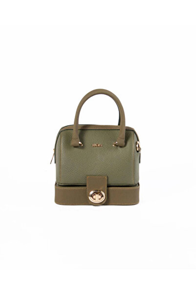 Tuğba Geantă de mână și de umăr cu oglindă de machiaj pentru femei, cu curea reglabilă T4780