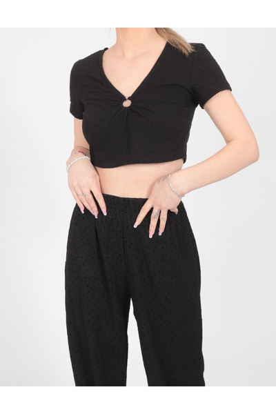 NA-KD Top, Black