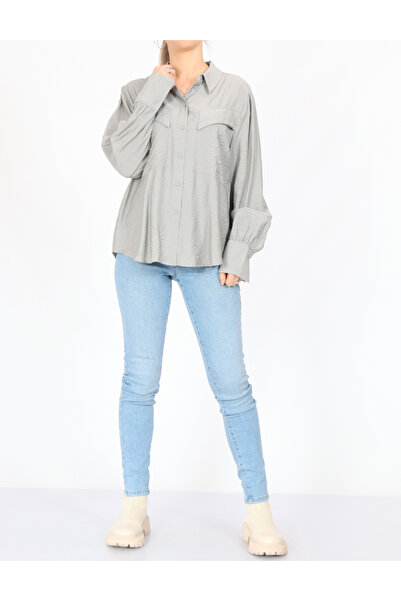 Vero Moda Shirt, Gray