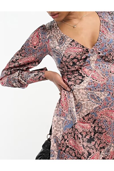 Violet Romance Short dress, Mix colors