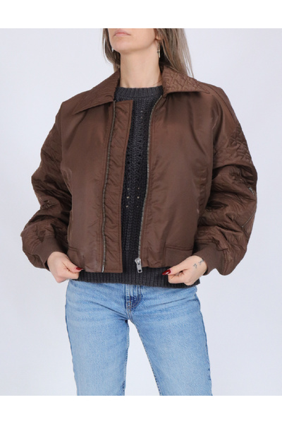 Something New Oversized Jacket, Brown