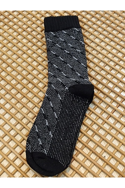 Rocks For Patterned Thick Viscose Elite Men's Socks, Pack of 2