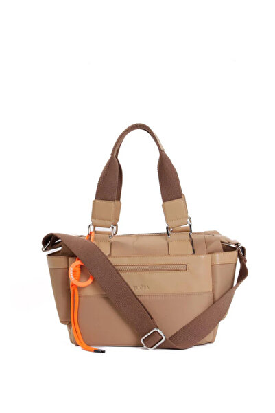 Tuğba Women's Waterproof Fluffy Shoulder and Crossbody Bag T4755