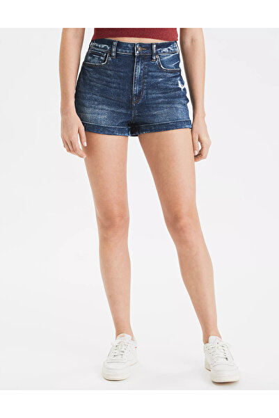 AMERICAN EAGLE Shorts, Navy blue