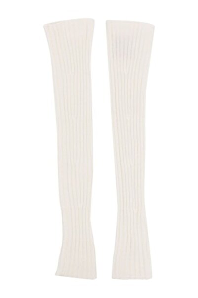 Valkry - Colanți tricotați pentru femei, albi