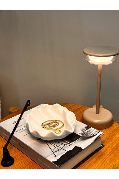 Otantik Dekoratif İstridye Tabak