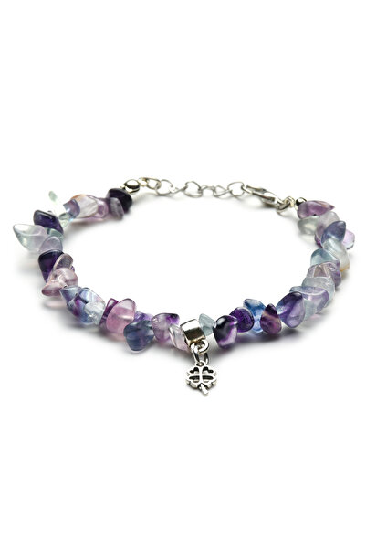 Inka Wood Co. Florit Taşı Şekilsiz Bileklik – Zihinsel Berraklık, Sezgi ve De...