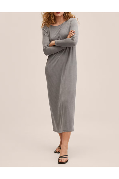 Evendi Long dress, Gray