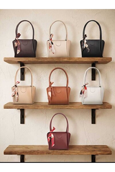 ÖZÜM TAKI Women's Shoulder Bag Tan Color