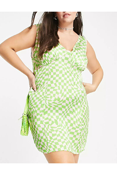 Evendi Short dress, Green
