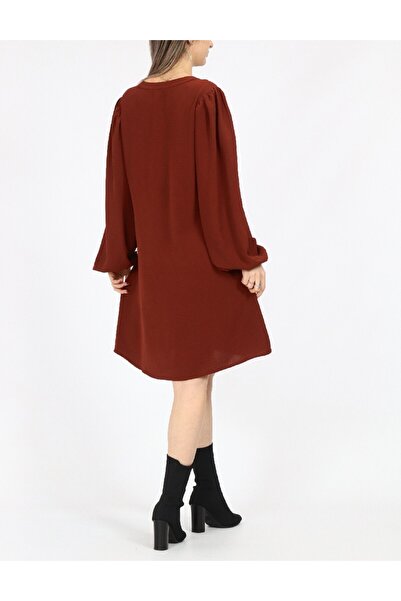 Vero Moda Short dress, Brick