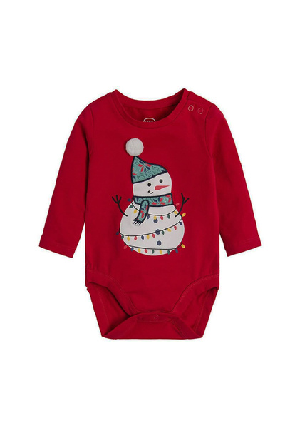 Cool Club Bodysuit, Red