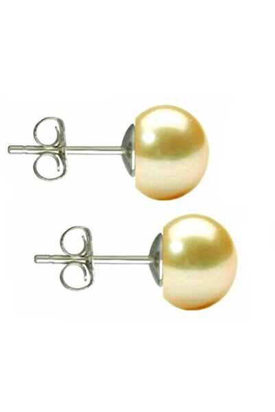 Kaskadda Cercei Perle Naturale Crem 7–8 mm, Tip Șurub, Argint 925 – Calitate AAA | KASKADDA®