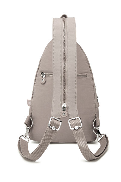 Hüvendo Smart Waterproof Multi-Pocket Small Size Daily Women's Backpack Light Mink