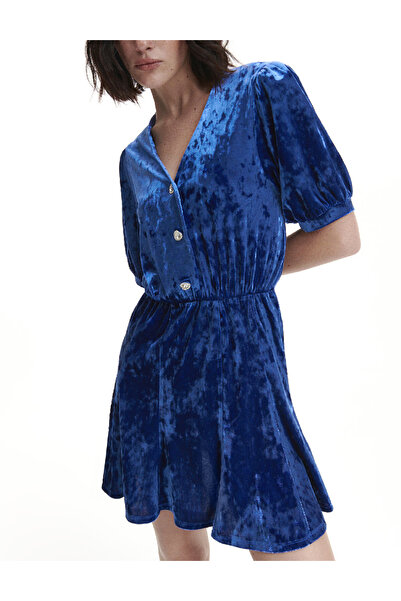 Reserved Rochie scurta, Albastru