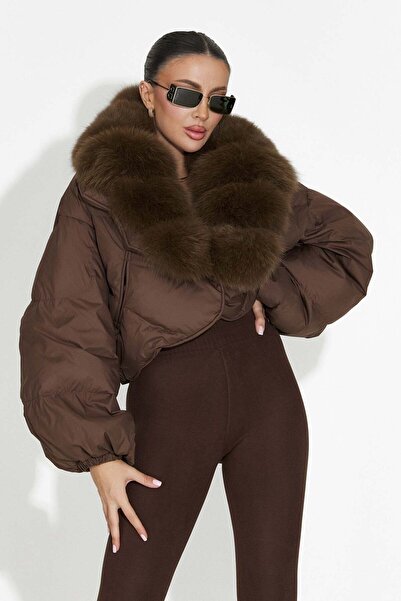 SWISS Brown women's jacket Selvoria Bogas