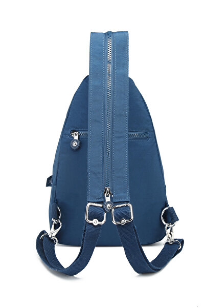 Hüvendo Smart Waterproof Multi-Pocket Small Size Daily Women's Backpack Navy Blue