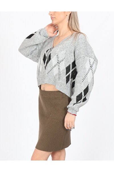 Noisy May Cardigan, Grey