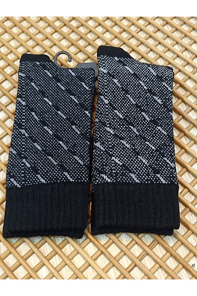 Rocks For Patterned Thick Viscose Elite Men's Socks, Pack of 2