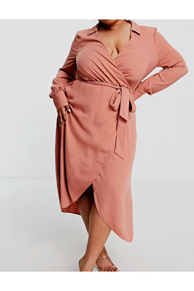 Evendi Medium dress, Dark powder pink