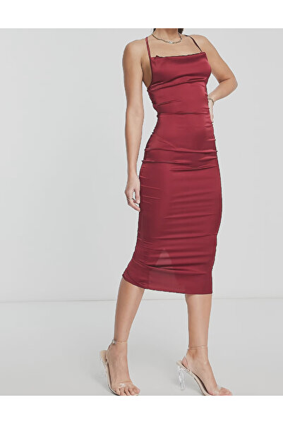 NaaNaa Medium dress, Burgundy
