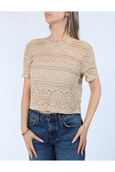 Noisy May Top, Cream