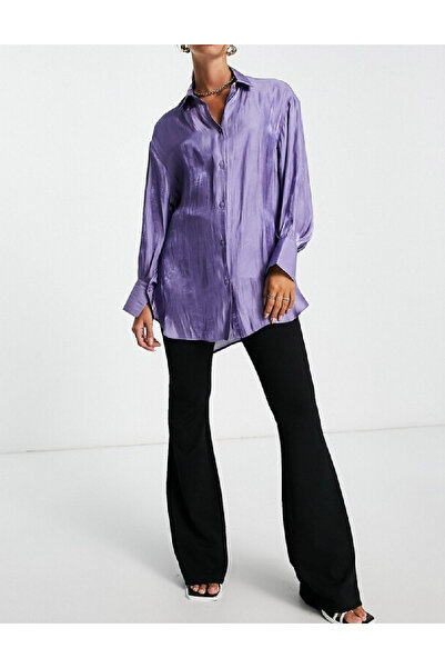 Evendi Oversize Shirt, Purple