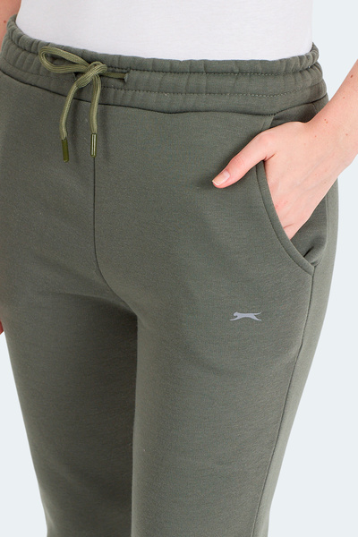 Slazenger Midnight I Women's Khaki Sweatpants